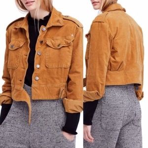 NWT Free People Everlyn Crop Jacket